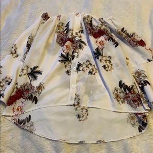 off the shoulder blouse